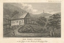 Old Parr's Cottage, Glyn, Alberbury, Shropshire. Revista Gentleman's 1814, usado comprar usado  Enviando para Brazil