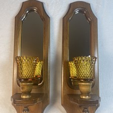Pair vtg mirrored for sale  Green Bay