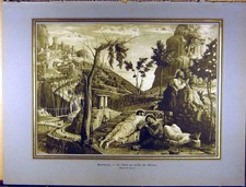 Old antique print for sale  UK