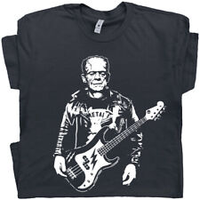 Usado, Camiseta Baixo Legal Elétrica Acústica Masculina Feminina Baixo Vintage Rock Frank  comprar usado  Enviando para Brazil