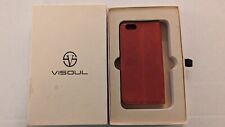 Capa carteira telefone couro Visoul iPhone 6/6s comprar usado  Enviando para Brazil