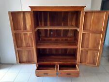 Armoire teck massif d'occasion  Sainte-Soulle