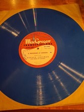 Vintage 16" Transcription Vinyl MacGregor JOAN FONTAINE & RONALD COLEMAN Blue... comprar usado Vintage 16" Transcription Vinyl MacGregor JOAN FONTAINE & RONALD COLEMAN Blue... comprar usado  Enviando para Brazil