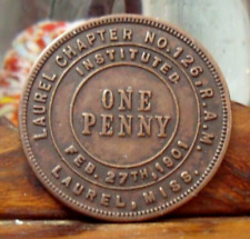 masonic penny for sale  Bedford