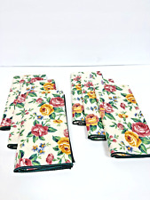 Guardanapos Longaberger Tecidos Jardim Esplendor Rosa 17" Toalhas de Chá comprar usado  Enviando para Brazil