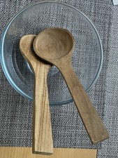 Wooden salad serving for sale  LONDON