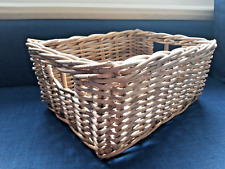 Washed wicker basket for sale  STAFFORD