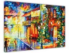 Pintura a óleo abstrata Leonid Afremov tela arte na parede quadro sala de estar comprar usado Pintura a óleo abstrata Leonid Afremov tela arte na parede quadro sala de estar comprar usado  Enviando para Brazil