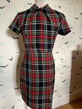 Tartan fitted dress for sale  WATCHET