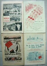 Lot publicité guide d'occasion  Champagnole