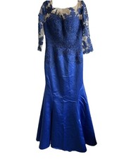 Vestido JJ’s House Mermaid azul royal tamanho 6 comprar usado  Enviando para Brazil