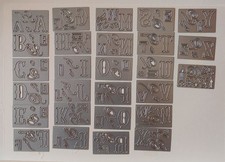 Large alphabet die for sale  DONCASTER