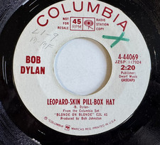 Bob Dylan “Leopard-Skin Pill -Box Hat” Columbia White Label Promo 1967 VG+ comprar usado  Enviando para Brazil