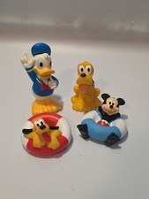 4 brinquedos de banho de borracha para bebês personagens da Disney Mickey Pateta Donald comprar usado  Enviando para Brazil