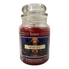 Yankee Candle Home For The Holidays Housewarmer Tarro 22 OZ Vela Perfumada Roja segunda mano  Embacar hacia Mexico