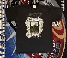 Camiseta Vintage Led Zeppelin Stairway To Heaven Tour Grande 1999 Winterland Anos 90 comprar usado  Enviando para Brazil
