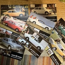 1970s toyota brochure for sale  TOWCESTER