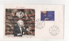 Italia 1967 fdc usato Italia 1967 fdc usato  Cerveteri