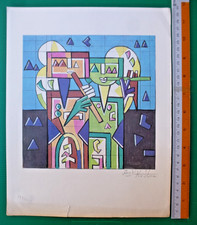 litografia bolaffi arte usato  Russi