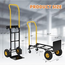 Foldable hand truck for sale  Los Angeles