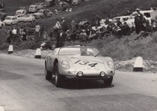 FOTO PÚBLICA DO PERÍODO ORIGINAL PORSCHE 718 RS 61 TARGA FLORIO 1961 JO BONNIER, usado comprar usado  Enviando para Brazil