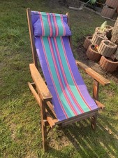 Holzliegestuhl herlag gebraucht kaufen  Berlin