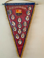 Ancien fanion barcelona d'occasion  La Séguinière
