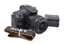 Cámara Sony a SLT-A58/DT 3.5-5.6/18-55 SAM II lente/correa/batería/cargador de batería segunda mano  Embacar hacia Argentina