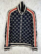 Jaqueta de atletismo Gucci jacquard algodão monograma GG tamanho P, usado comprar usado  Enviando para Brazil