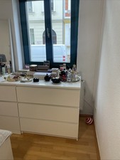 Malm kommode weiß gebraucht kaufen  Leipzig