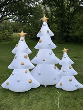 Gemmy Airblown Natal Inflável Musical Lightshow Noma Árvore de Natal Trio comprar usado  Enviando para Brazil