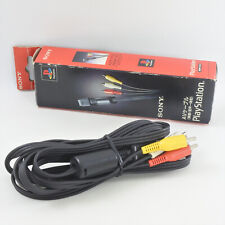 Cabo AV (RCA) para Playstation PS PS2 Playstation 2 PS One na caixa JAPÃO 1544 comprar usado  Enviando para Brazil