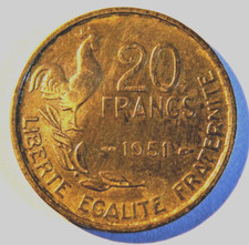 Francs 1951 georges d'occasion  Brassac-les-Mines