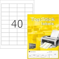 Topstick 8658 labels for sale  UK