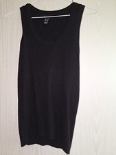 Black knit top for sale  DUNMOW