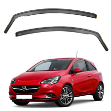 defletores de vento para viseiras Vauxhall Corsa D & E MK3 e MK4 3 portas Hatch 2006-18 comprar usado  Enviando para Brazil