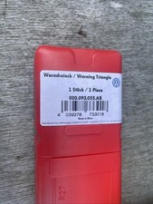 Emergency warning triangle for sale  STAFFORD