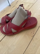 Clarks ladies red for sale  RUGELEY