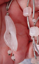 Rose quartz flower for sale  HIGHBRIDGE