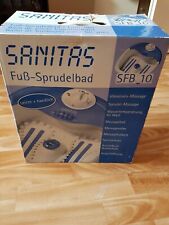 Sanitas fussbad massage gebraucht kaufen  Plattling