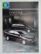 Vauxhall omega brochure for sale  BOURNEMOUTH