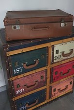 Ancienne valise voyage d'occasion  Vagney