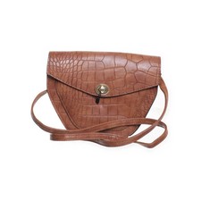 Oriflame, torba na ramię, damska, imitacja skóry, beżowa, jednokolorowa, 23, 4, 17 cm #fRW, używany na sprzedaż  PL