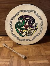 Vintage bodhran drum for sale  LONDON
