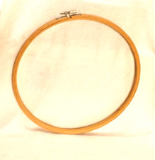 Wooden round embroidery for sale  Orlando