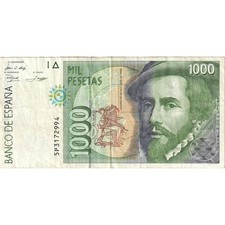 Espagne 1000 pesetas d'occasion  Lille-