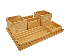 Wooden desk organizer for sale  Brentwood