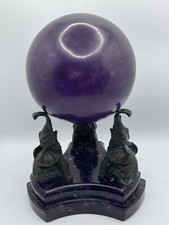 Amethyst crystal ball for sale  Yukon