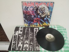 Iron Maiden  - The Number Of The Beast 1982 – UK Vinyl LP Album 1st Press +INNER, usado comprar usado  Enviando para Brazil
