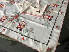 Vintage white red for sale  BLAENAU FFESTINIOG
